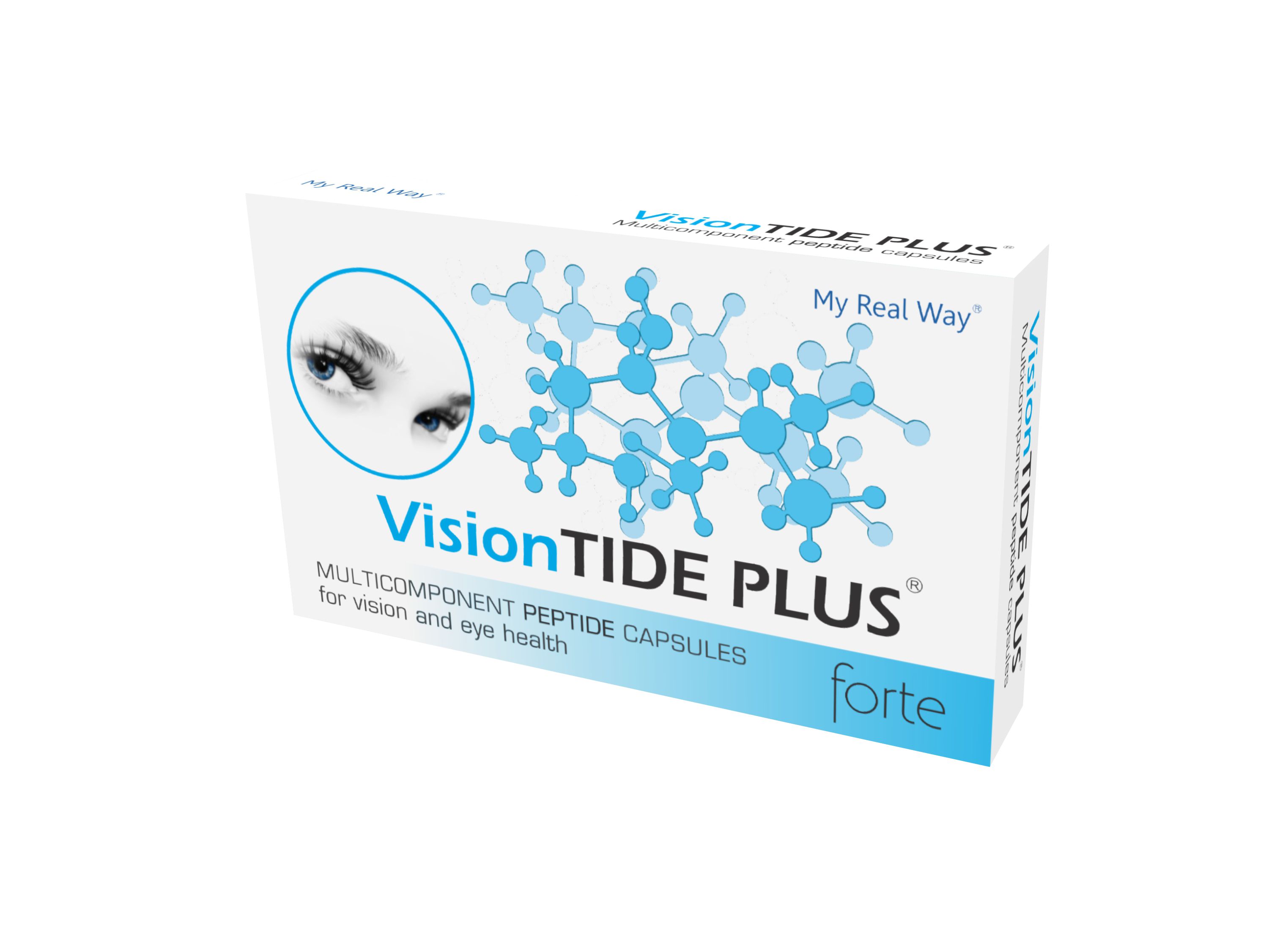 VisionTIDE PLUS forte  موطن الببتيدات للبصر