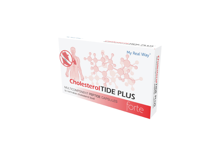 CholesterolTIDE PLUS الببتيدات لتطبيع الكوليسترول