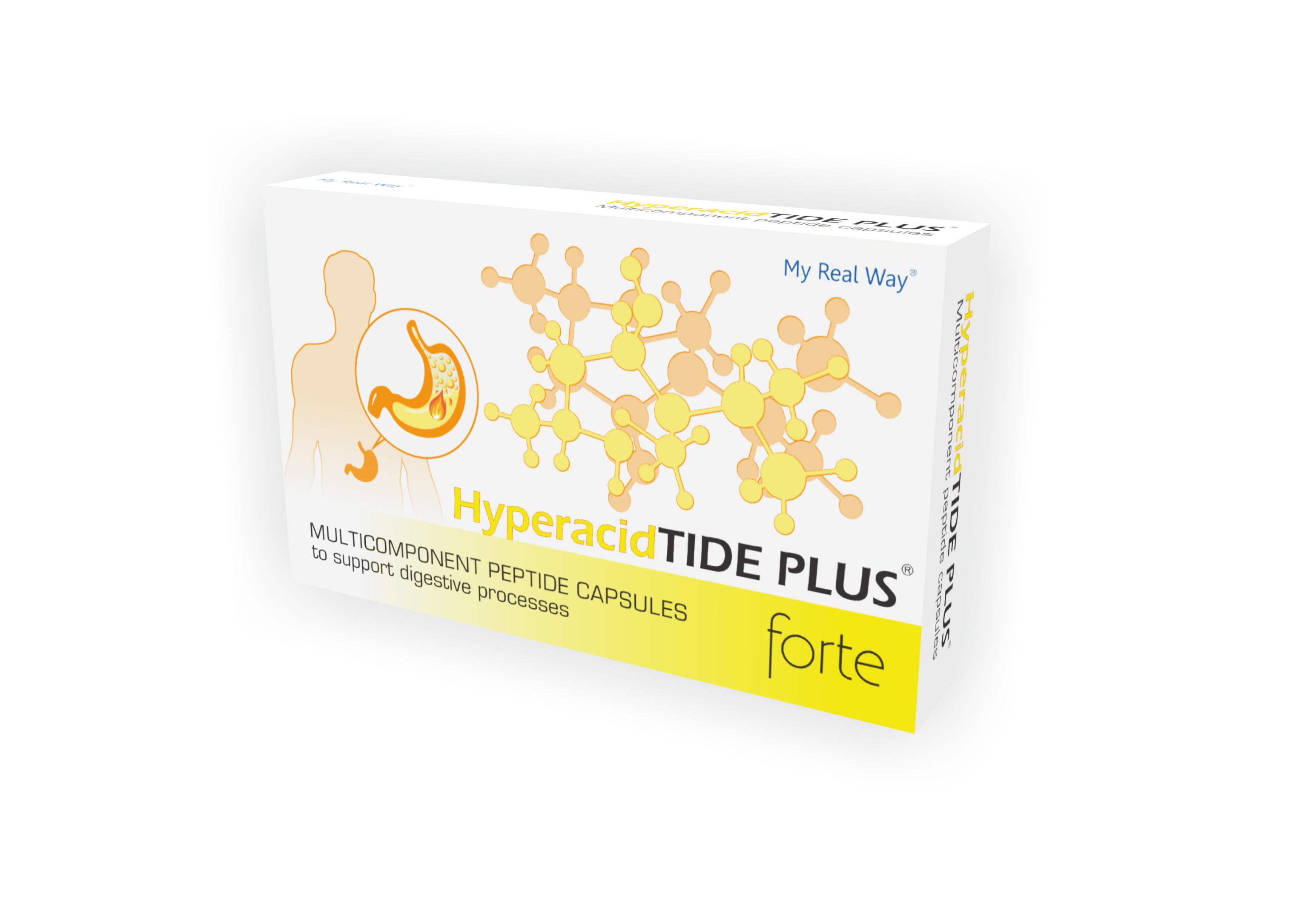 HyperacidTIDE PLUS Forte الببتيدات لفرط حموضة المعدة