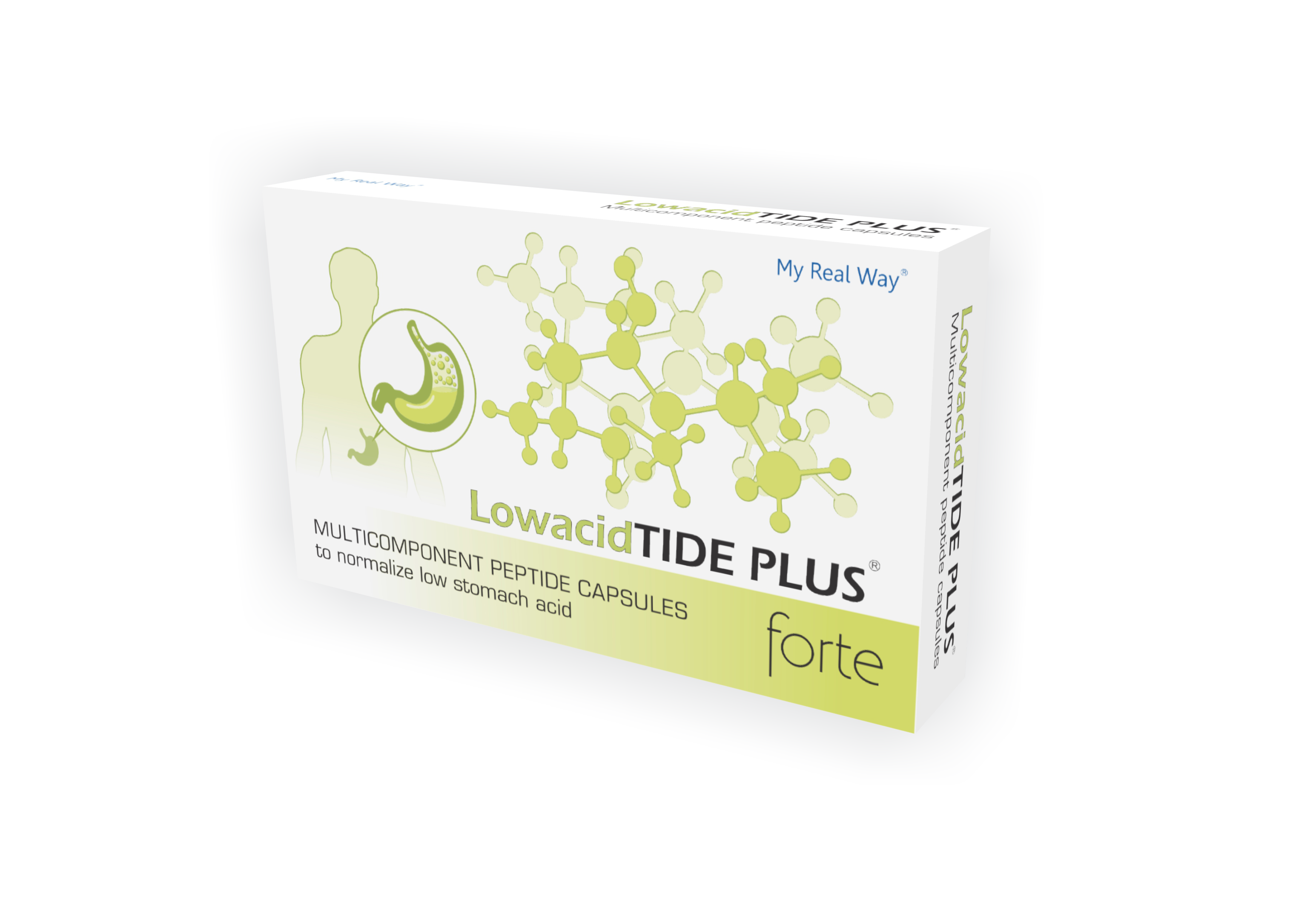 LowacidTIDE PLUS Forte الببتيدات لانخفاض حموضة المعدة